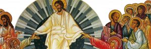 Fragment of icon of the Resurrection.